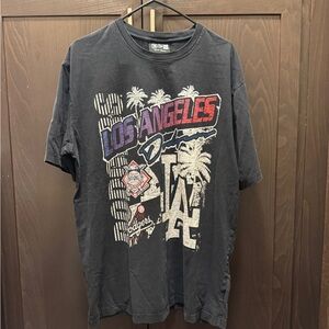 Men’s New Era Vintage LA Dodgers Tee Pump Cover